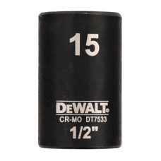 Торцевая головка DeWALT IMPACT ударная короткая, 1/2