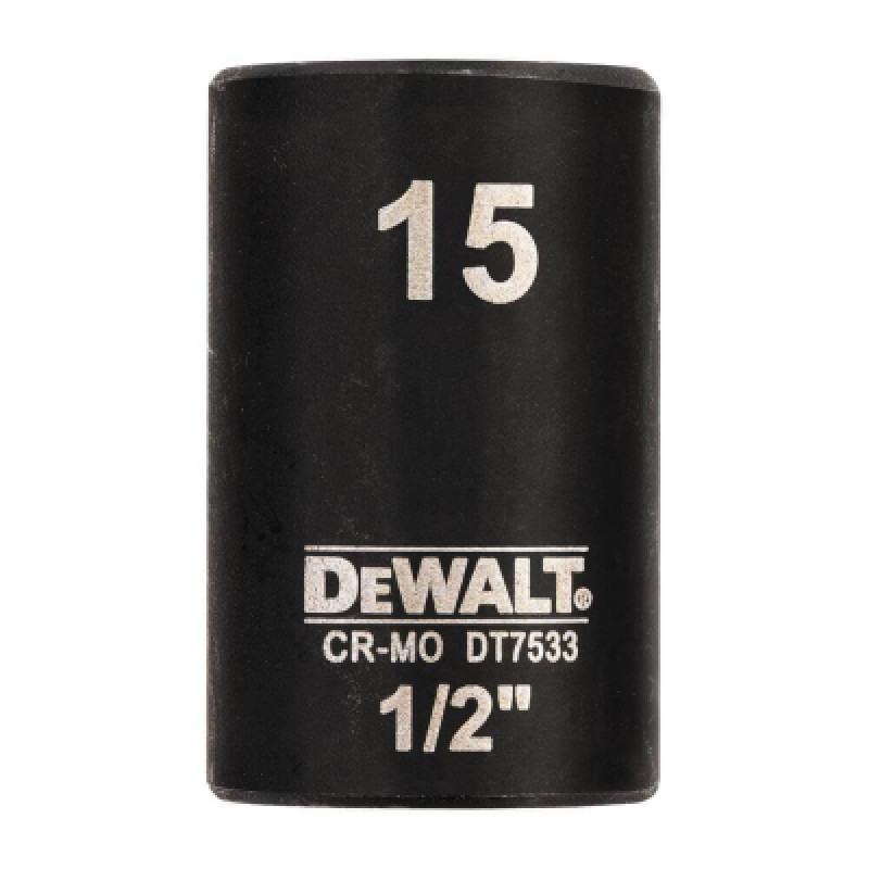 Торцевая головка DeWALT IMPACT ударная короткая, 1/2