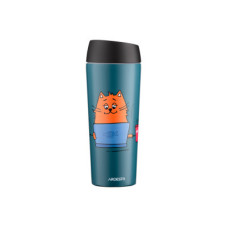 Термочашка Ardesto Coffee Тime Red Cat 450 мл Синя (AR2645CG)