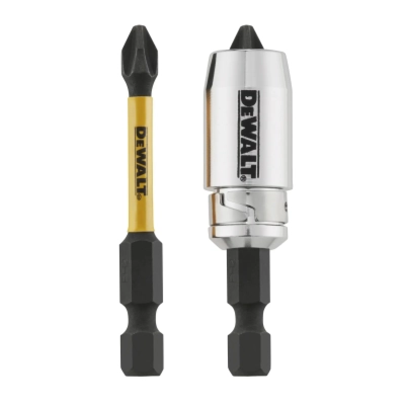 Набор бит DeWALT IMPACT TORSION, ударных, Ph2, L=50 мм, 2 шт.+магнитный держатель (DT70536T)