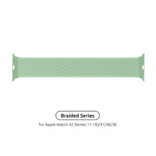Ремінець до смарт-годинника Armorstandart Braided Solo Loop для Apple Watch 42 (Series 11-10)/41/40/38 Mint Size 2 (120 mm) (ARM64900)