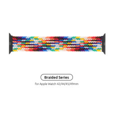 Ремінець до смарт-годинника Armorstandart Braided Solo Loop для Apple Watch 49/46/45/44/42 (Series 1-3) Pride Edit Size 10 (172 mm) (ARM64936)