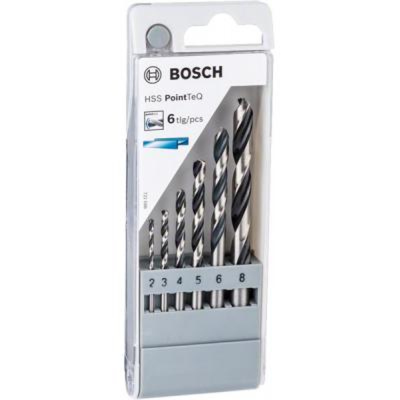 Набор сверл Bosch HSS PointTeQ 6 шт (2.608.577.346)