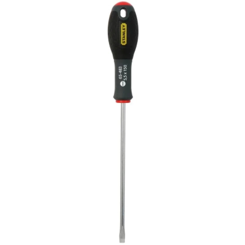 Отвертка Stanley FatMax, шлиц SL5.5х150мм, расширяющееся жало. (0-65-483)