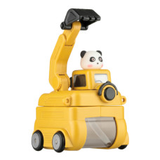 Бутылка для воды Ardesto Excavator 500мл, пластик, жовтий (AR2250EY)