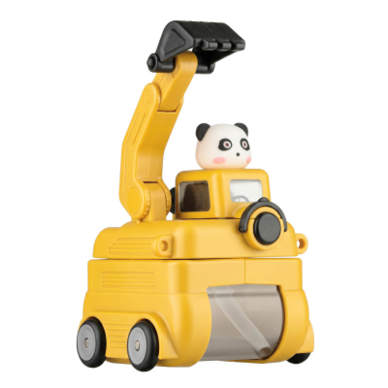 Бутылка для воды Ardesto Excavator 500мл, пластик, жовтий (AR2250EY)