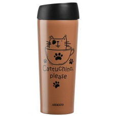 Термочашка Ardesto Coffee Time Cat 450 мл Mocco (AR2645DMM)