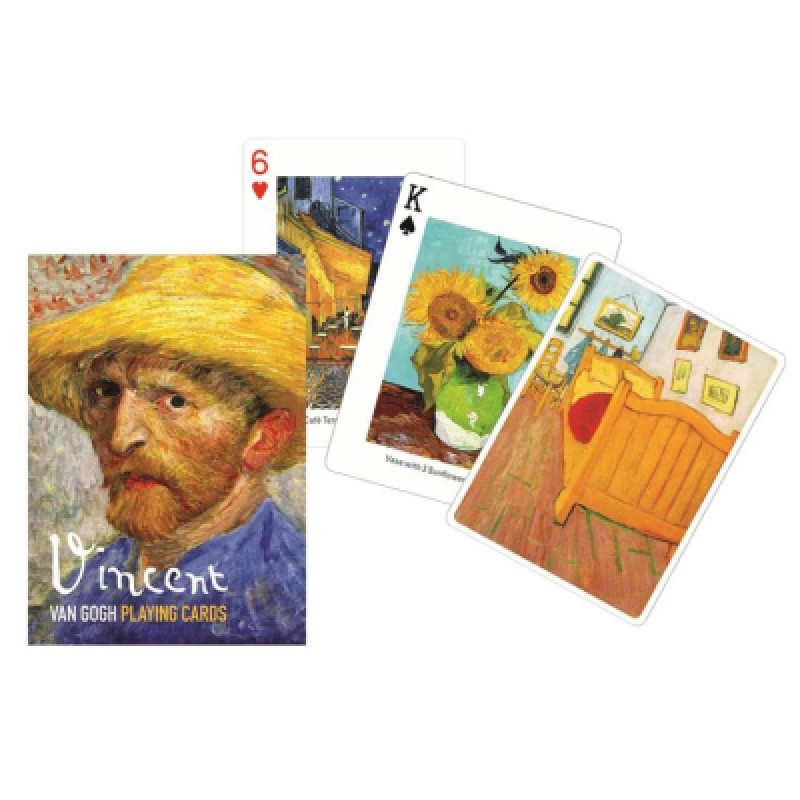 Карты игральные Piatnik Винсент ван Гог, 1 колода х 55 карт (PT-164910)