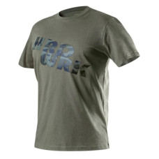 Футболка робоча Neo Tools CAMO olive, р. XL(54), з принтом (81-612-XL)