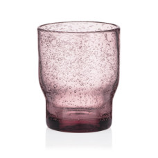 Набор стаканов Ardesto Bubble 300мл, 2шт, скло, рожевий (AR2630P)