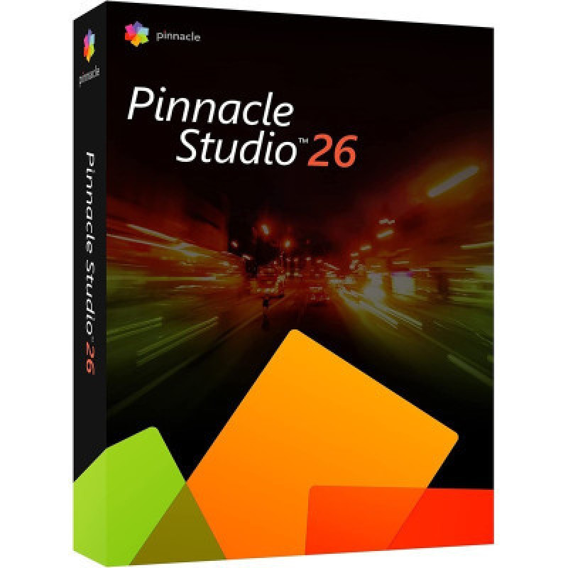 ПО для мультимедиа Corel Pinnacle Studio 26 Standard EN/CZ/DA/ES/FI/FR/IT/NL/PL/SV Windows (ESDPNST26STML)