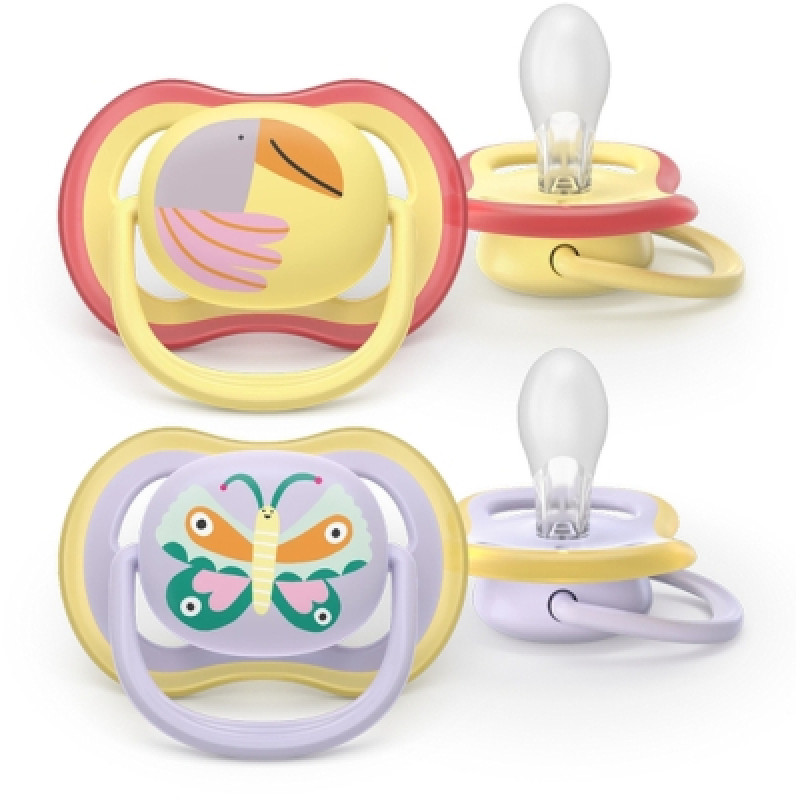 Пустышка Philips AVENT Ultra Air 0-6 місяців 2 шт (SCF087/04)