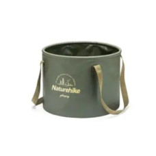 Ведро складное Naturehike ПВХ NH20SJ040 10 л зелене (6927595764626)