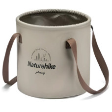 Ведро складное Naturehike ПВХ NH20SJ040 10 л світло-коричневий (6927595764619)