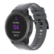 Ремінець до смарт-годинника Armorstandart Silicone 20mm для Garmin Fenix 5s/6s Grey (ARM60812)