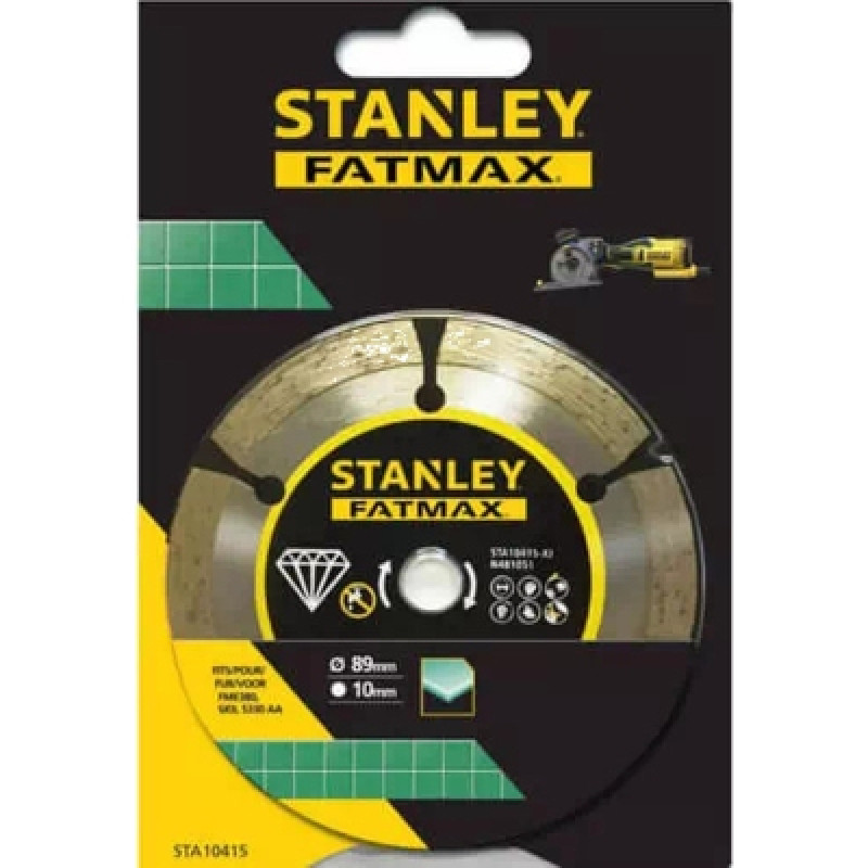 Диск пильный Stanley алмазный плитка, 89х10 мм для FME380 (STA10415)