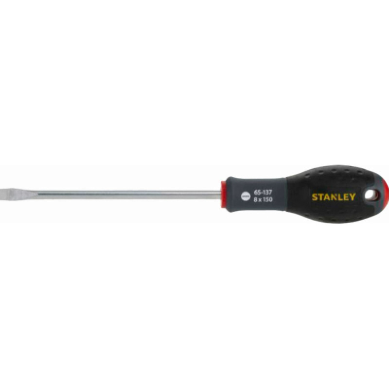 Отвертка Stanley FatMax, шлиц SL8х150мм, расширяющееся жало. (0-65-137)