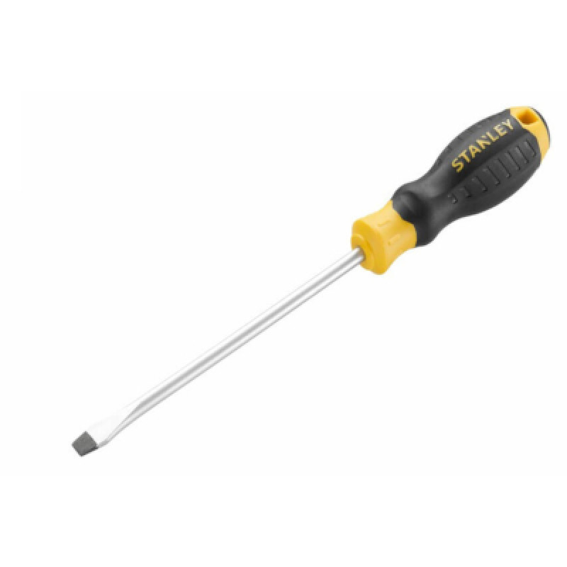 Отвертка Stanley Cushion Grip, SL6.5x150мм, с расширяющимся жалом. (STHT16148-0)