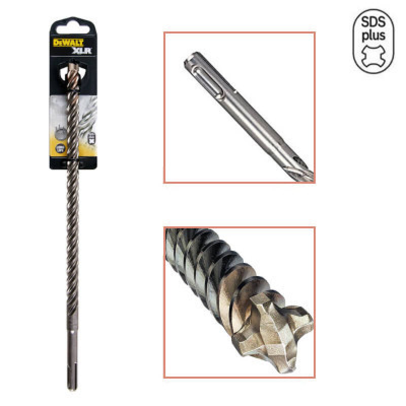 Бур DeWALT SDS-Plus, XLR, 4 кромки, 8x160x100 мм (DT8923)