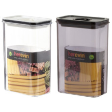 Пищевой контейнер Herevin Canister-Vacuum Lid-White-Black вакумна кришка 2.5 л (161189-000)