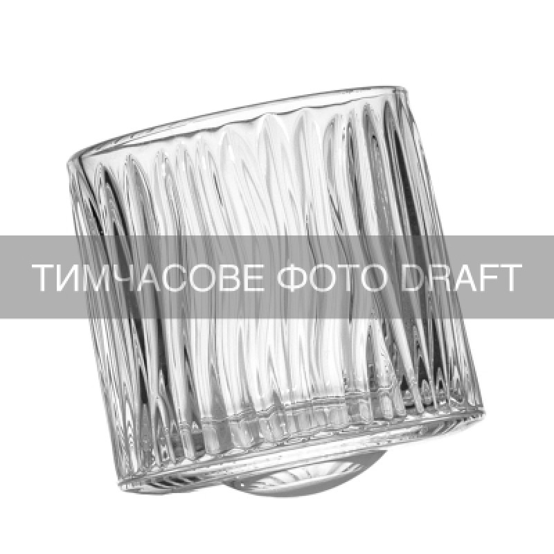 Набор стаканов Ardesto Ara Rotate Сlumsy 300мл, 6шт, скло, прозорий (AR2632WRC)