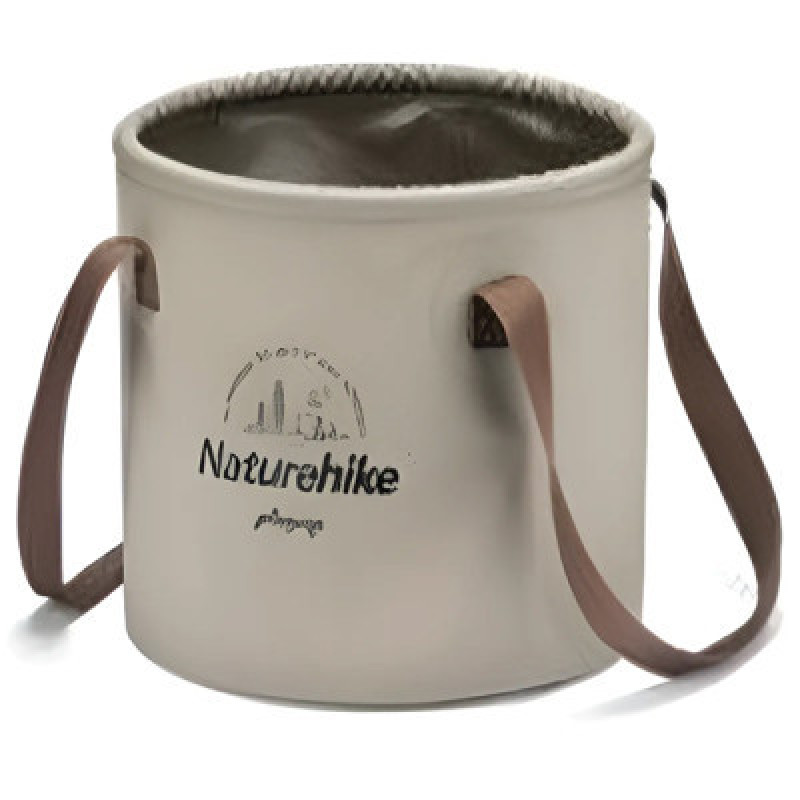 Ведро складное Naturehike ПВХ NH20SJ040 20 л світло-коричневий (6927595764633)