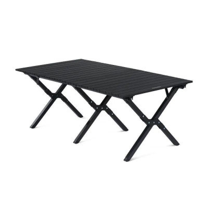 Туристический стол Naturehike CNK2300JU010 алюміній чорний (6976023929007)