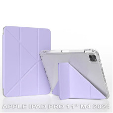 Чохол до планшета Armorstandart Ultra Slim Origami Transparent Apple iPad Pro 11" M4 2024 Purple (711692)