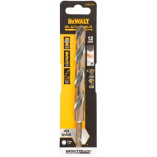Сверло DeWALT по металлу EXTREME IMPACT Black & Gold, HSS-G, 12 х 144,9 х 106,9 мм, 1 шт. (DT20618)