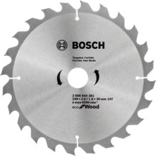 Диск пильный Bosch пильный Eco for Wood 230x30-24T (2.608.644.381)