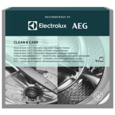 Очищувач для пральних машин Electrolux Clean & Care 3 в 1 6 шт. (M2GCP601)