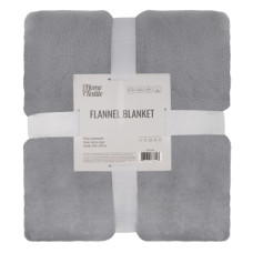 Плед Ardesto Flannel 200х220см, 100% полиэстер, серый светлый (ART0228SB)