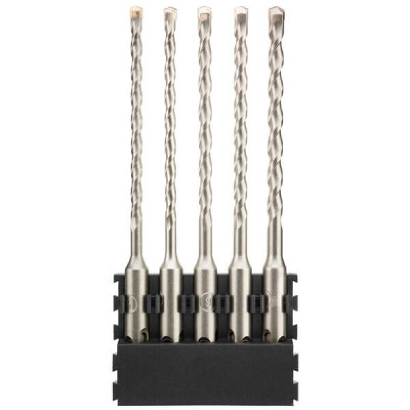 Набор буров DeWALT SDS Plus L160 мм., d 5, 5.5, 6, 6.5, 7 мм., 6 шт (DT70838)