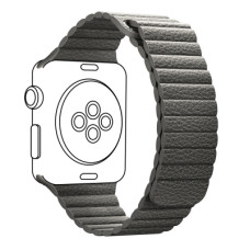 Ремешок для смарт-часов Armorstandart Leather Loop для Apple Watch 42 (Series 11-10)/41/40/38 Grey (ARM48654)