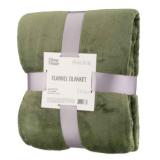 Плед Ardesto Flannel 100% полиэстер, зеленый 200х220 см (ART0212SB)