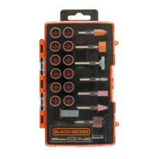 Набір інструментів Black&Decker для шліфування, різання, полірування та очищення, 42 од. (A7236)
