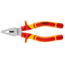 Плоскогубці Neo Tools 180 мм, 1000 В, CrV, поліровані (01-221)