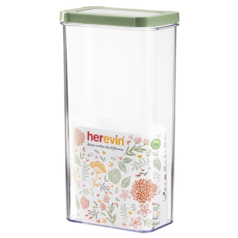 Пищевой контейнер Herevin Storage Canister-Green-Peach 3 л (161209-100)