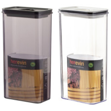 Пищевой контейнер Herevin Canister-Vacuum Lid-White-Black вакумна кришка 3 л (161194-000)