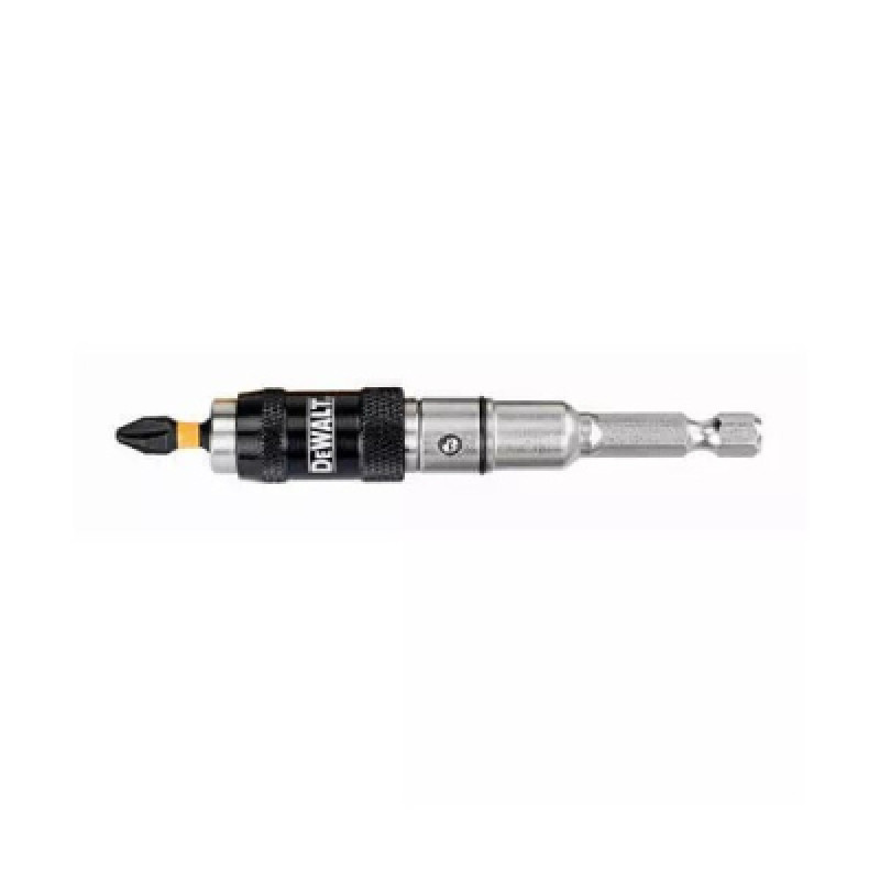 Держатель для бит DeWALT магнитный EXTREME IMPACT, шарнирный, L=25 мм, хвост 1/4, 6.3 мм (DT7505)