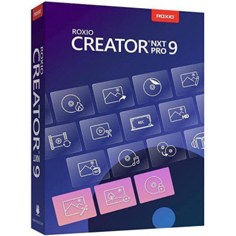 ПО для мультимедиа Corel Roxio Creator NXT 9 EN Windows (ESDRCRNXT9ML)