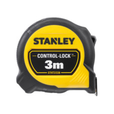 Рулетка Stanley CONTROL-LOCK, 3мх19мм, в прорезиненном корпусе,с двухсторонней шкалой (STHT37230-0)
