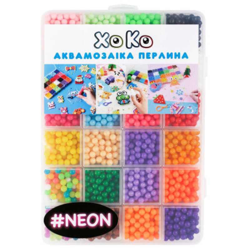 Набор для творчества XoKo Аквамозаика Жемчужина 3200 Neon (XK-PRL-32GD)