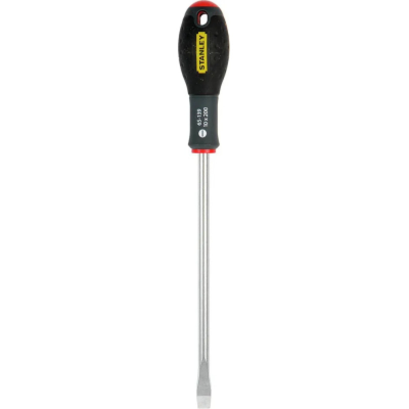 Отвертка Stanley FatMax, шлиц SL10х200мм, расширяющееся жало. (0-65-139)