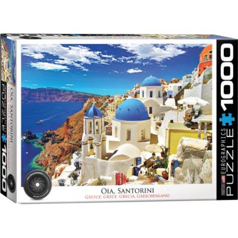 Пазл Eurographics Ия, Санторини, Греция, 1000 элементов (6000-0944)