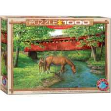 Пазл Eurographics Міст у лісі 1000 елементів (6000-0834)