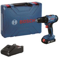 Шуруповерт Bosch GSB 183-LI 18V, 1х2Ah, 21-56 Нм, 374-1815 об/мин, кейс, 1.2 кг (0.601.9K9.101)