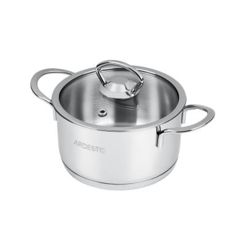 Кастрюля Ardesto Luna з кришкою 1,2 л (AR0612S)