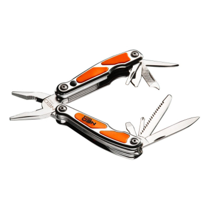 Мультитул Neo Tools mini, 10 элементов, с LED (01-027)