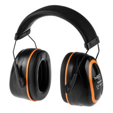 Захисні навушники Neo Tools SNR 30дБ, категорія III, ізолююча піна G-TECH, 0.26кг, чорні (97-563)
